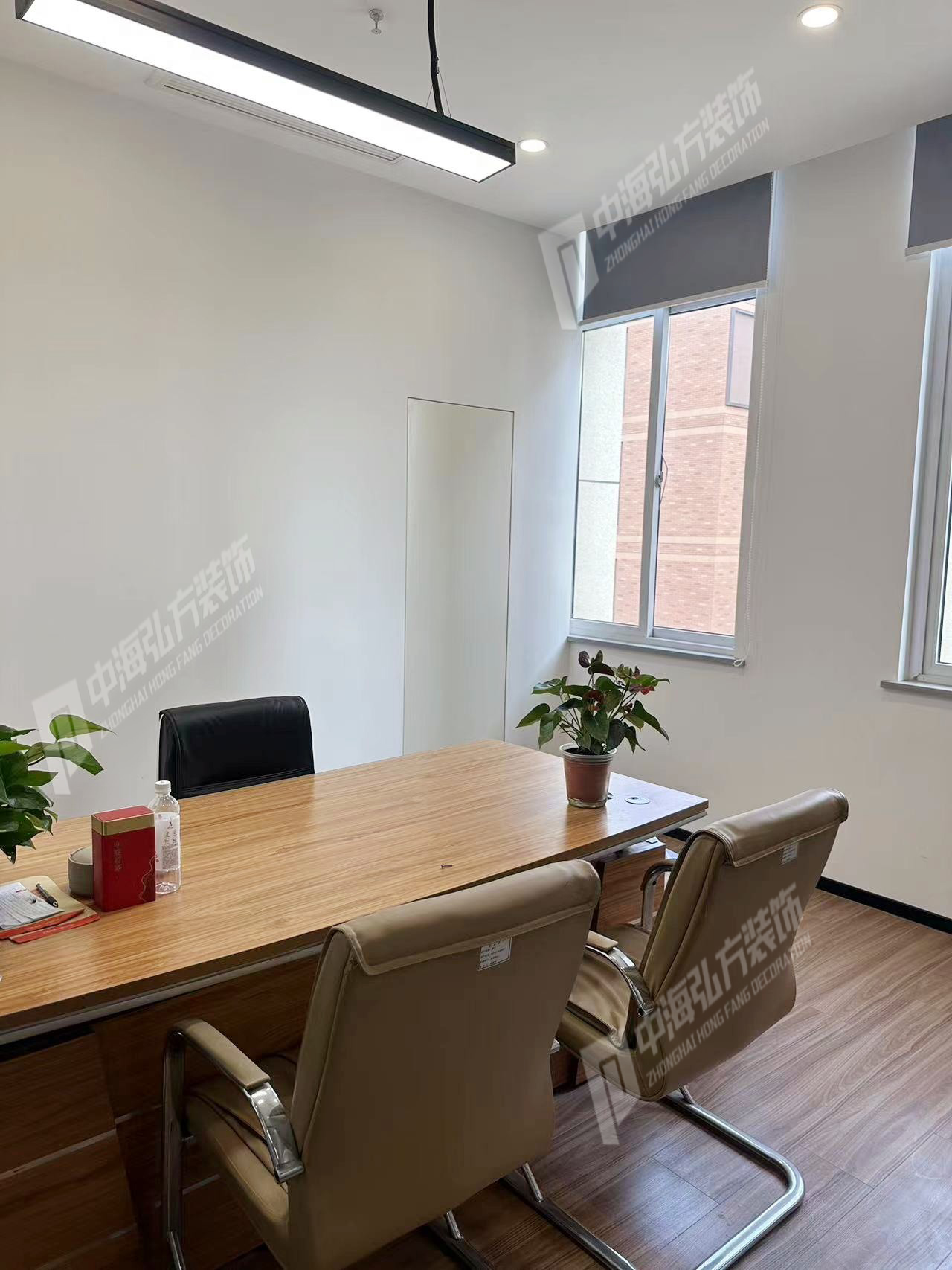 愚工智能辦公室裝修完工實(shí)景圖(圖9)