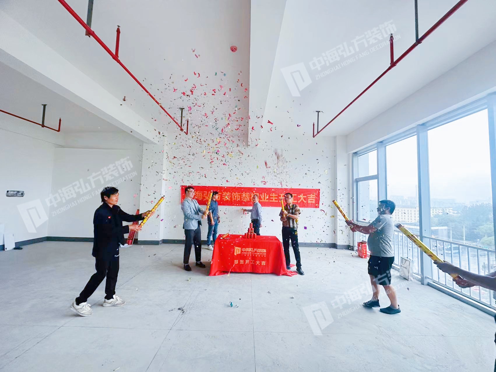 熱烈祝賀 | 南京瑞騰辦公室裝修項目 | 開(kāi)工大吉(圖1)